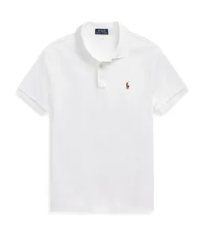 Men's Slim Fit Soft-Touch Polo Shirt White