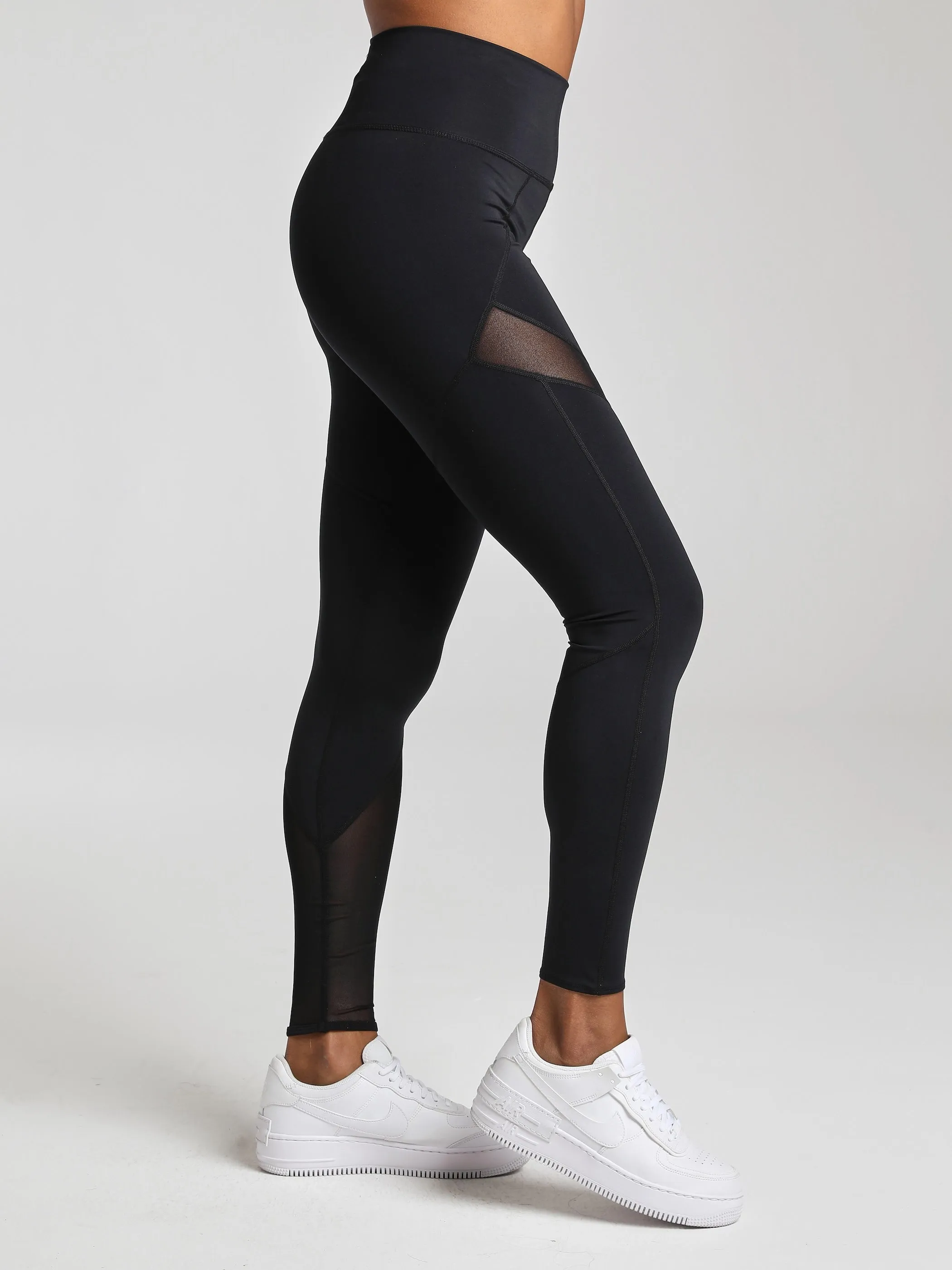 Mesh Panel Legging