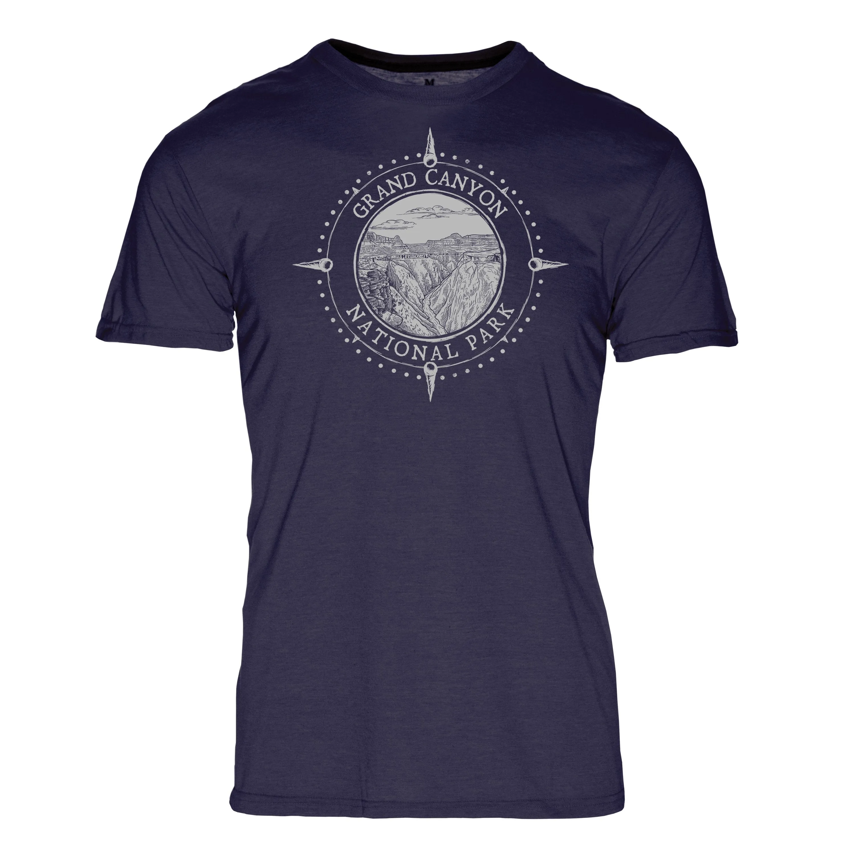 Minimalist Compass Grand Canyon National Park REPREVE® Crew T-Shirt