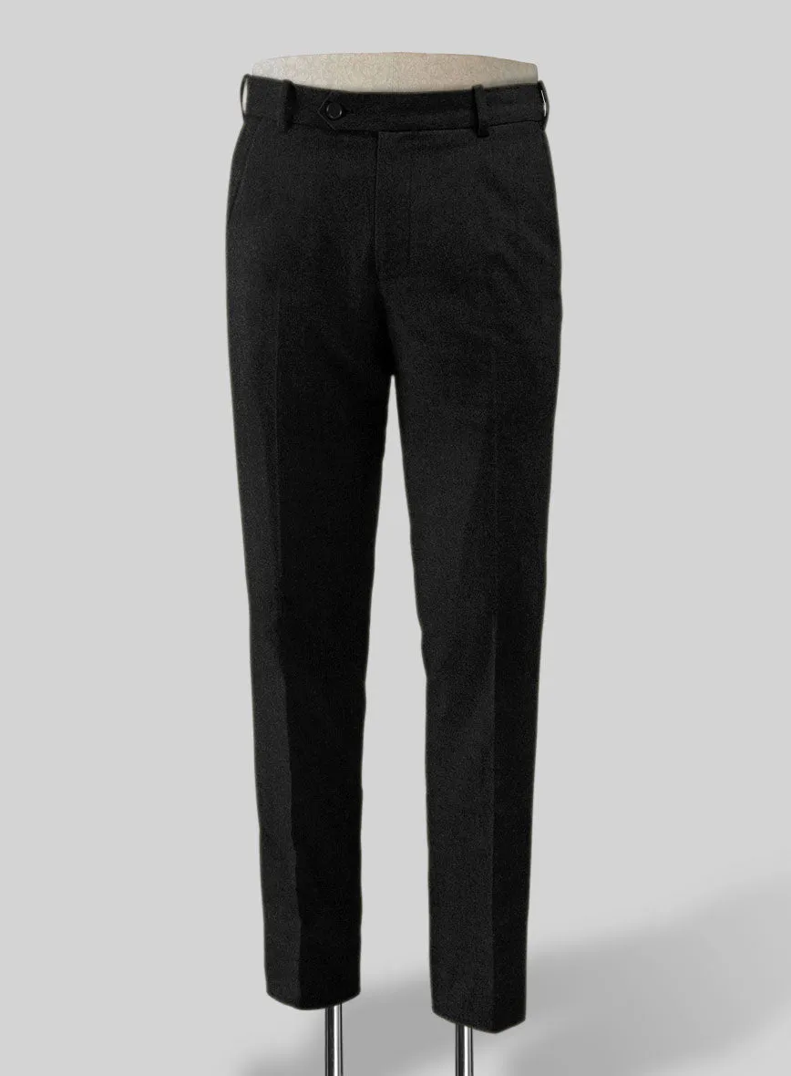 Naples Black Tweed Suit