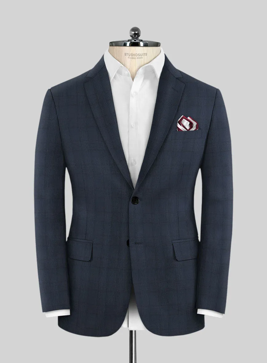 Napolean Preppy Blue Check Suit