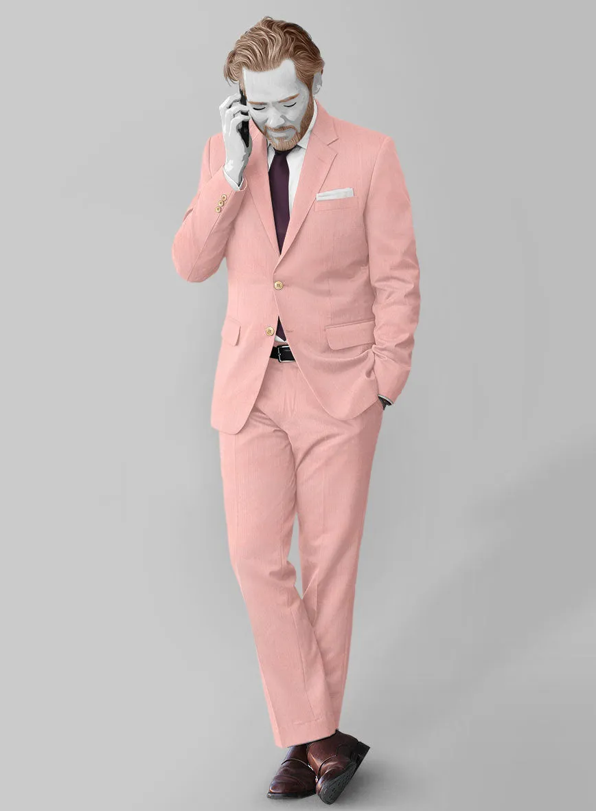 Napolean Runway Pink Wool Suit