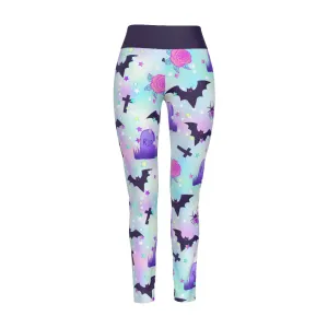 Pastel Goth High Waist Leggings