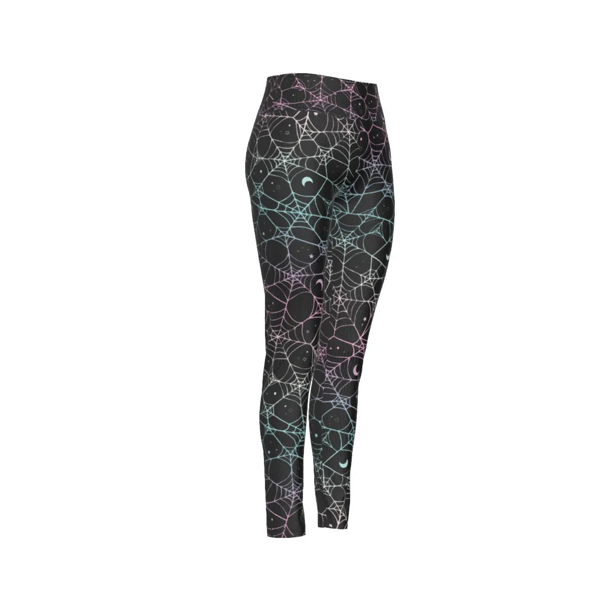 Pastel Web High Waist Leggings