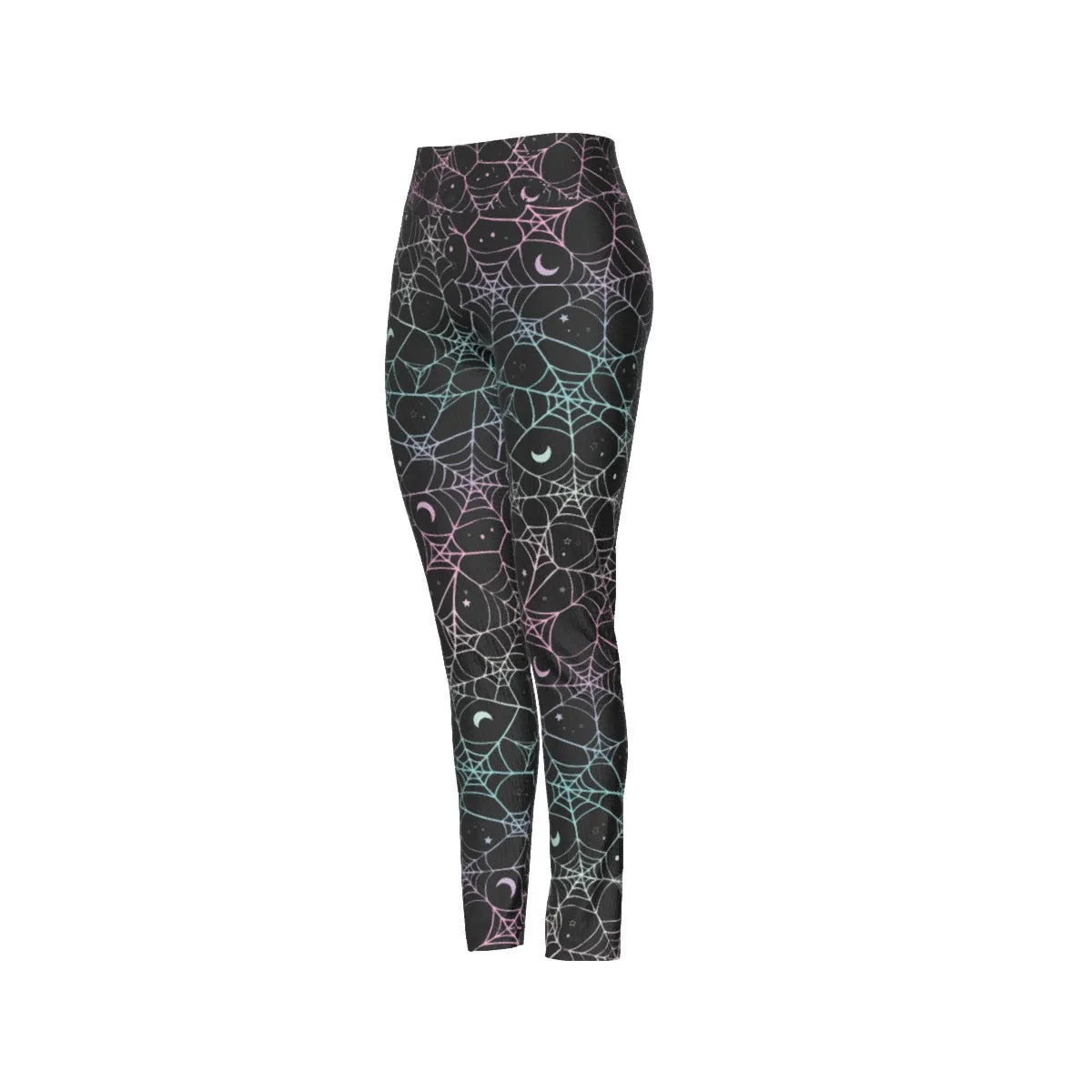 Pastel Web High Waist Leggings