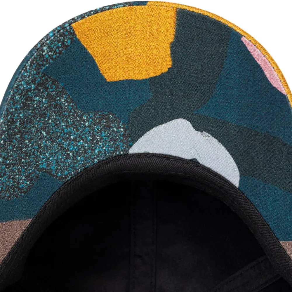 PAUL SMITH Rug Print Cotton Cap - Blue