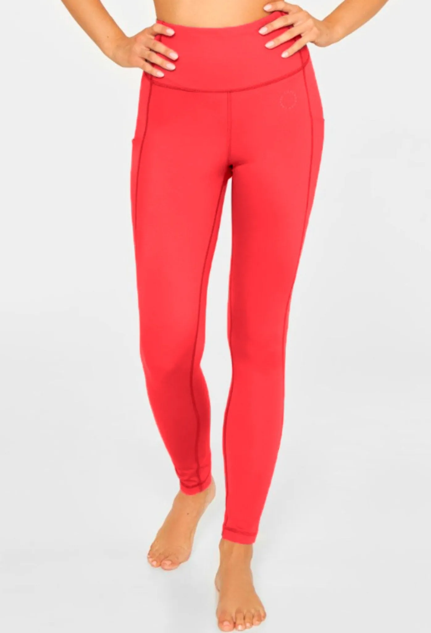 Power High-Waist Leggings Statement Heat