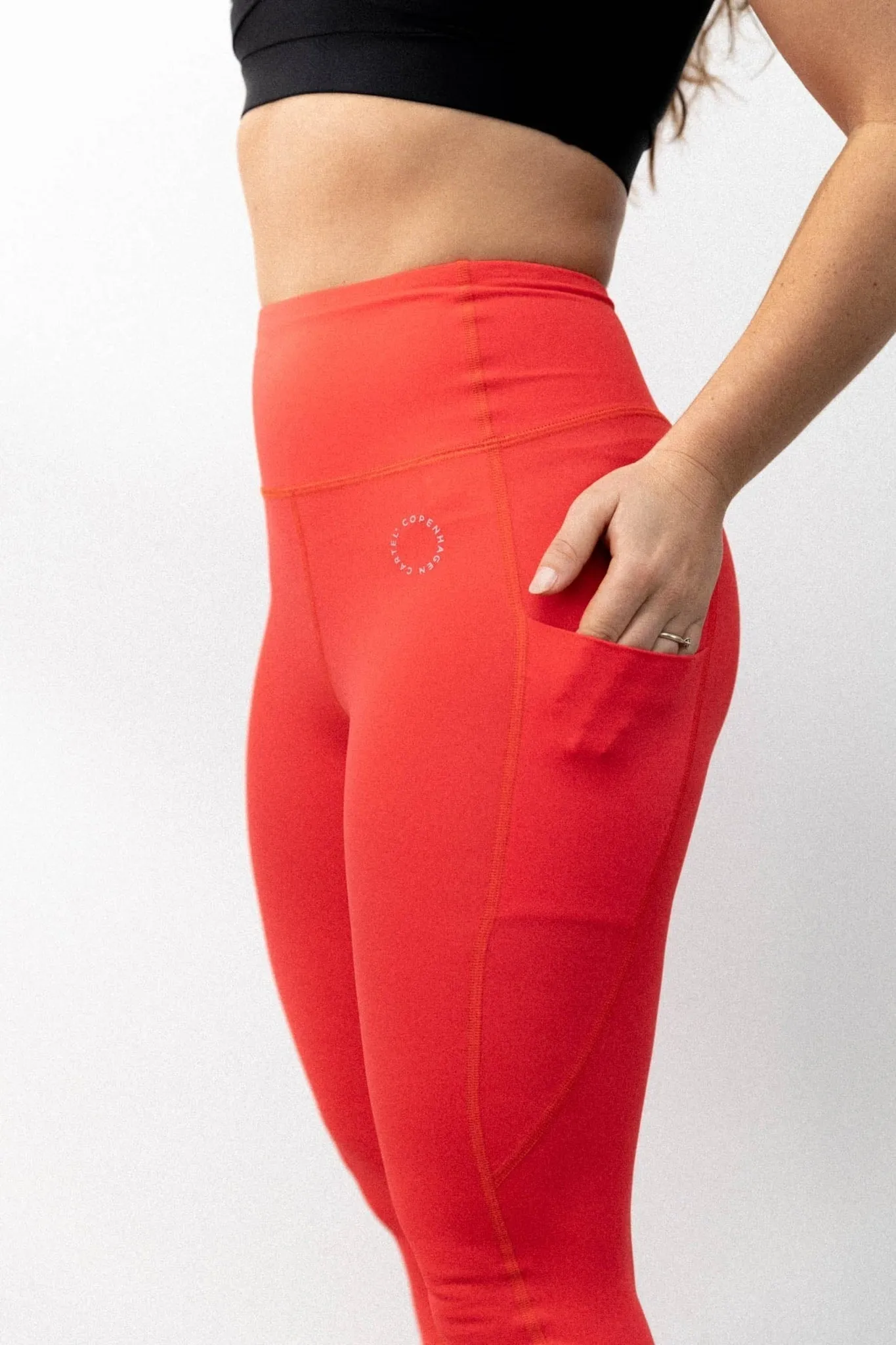 Power High-Waist Leggings Statement Heat