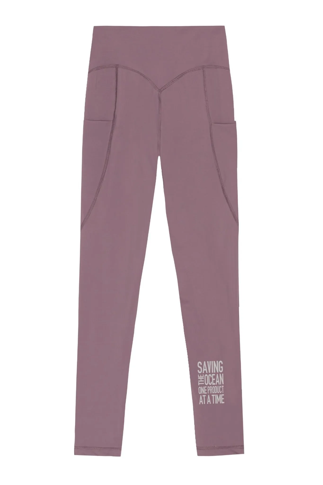 Power High-Waist Leggings Statement Plum