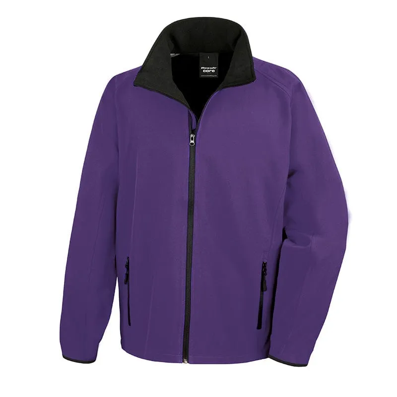 Result Core R231M Mens Printable Softshell Jacket