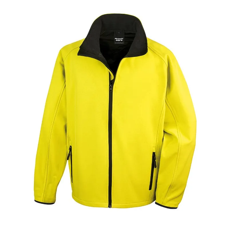 Result Core R231M Mens Printable Softshell Jacket