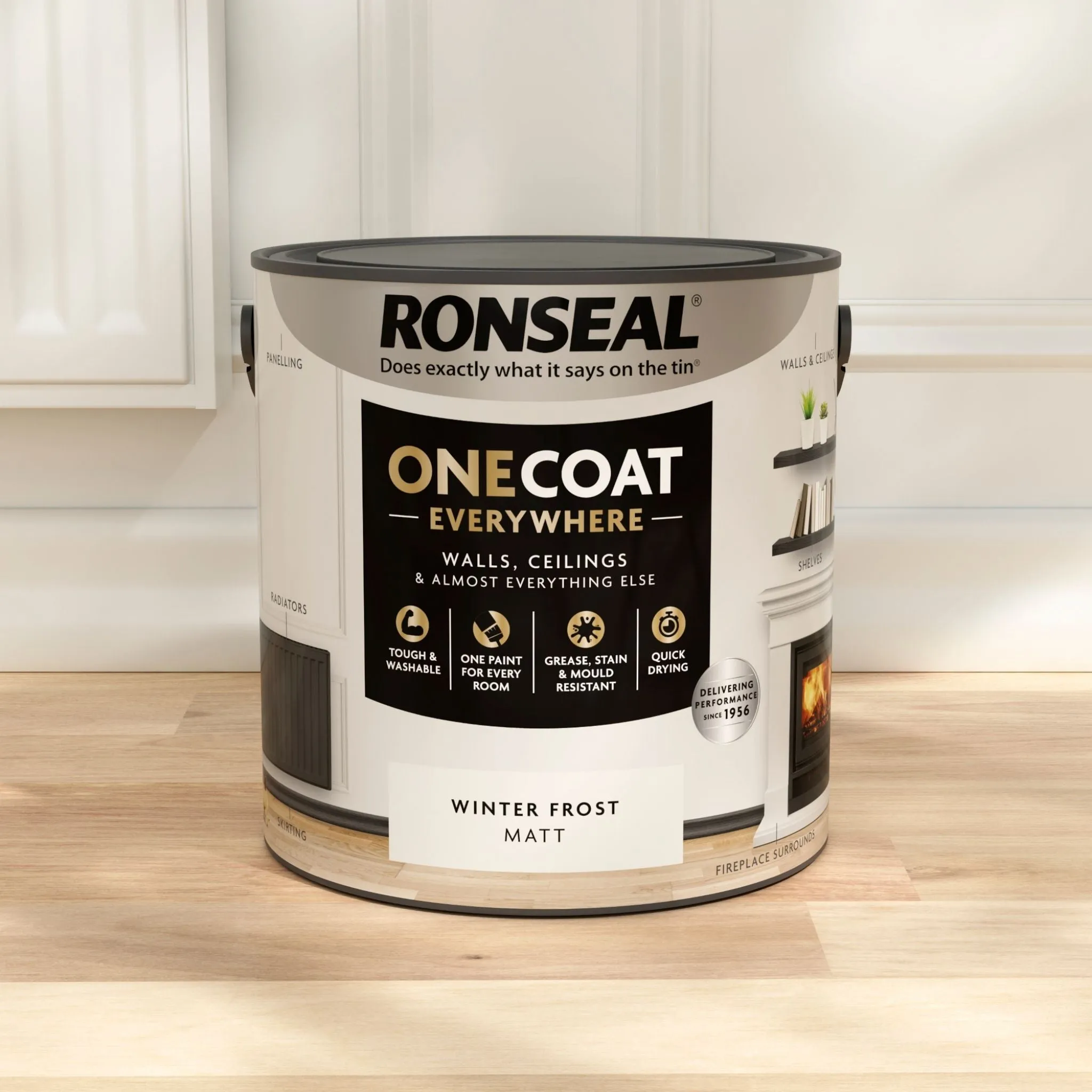 Ronseal One Coat Everywhere Paint Winter Frost