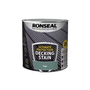 Ronseal Ultimate Protection Decking Stain - Sage 2.5L