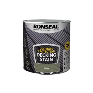 Ronseal Ultimate Protection Decking Stain - Willow 2.5L