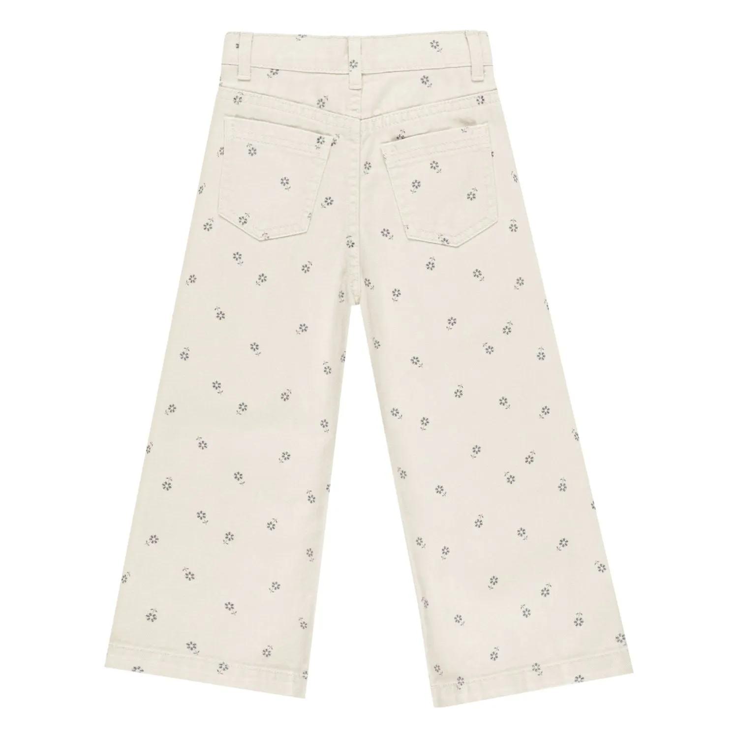 Rylee   Cru Straight Leg Pant - Blue Daisy