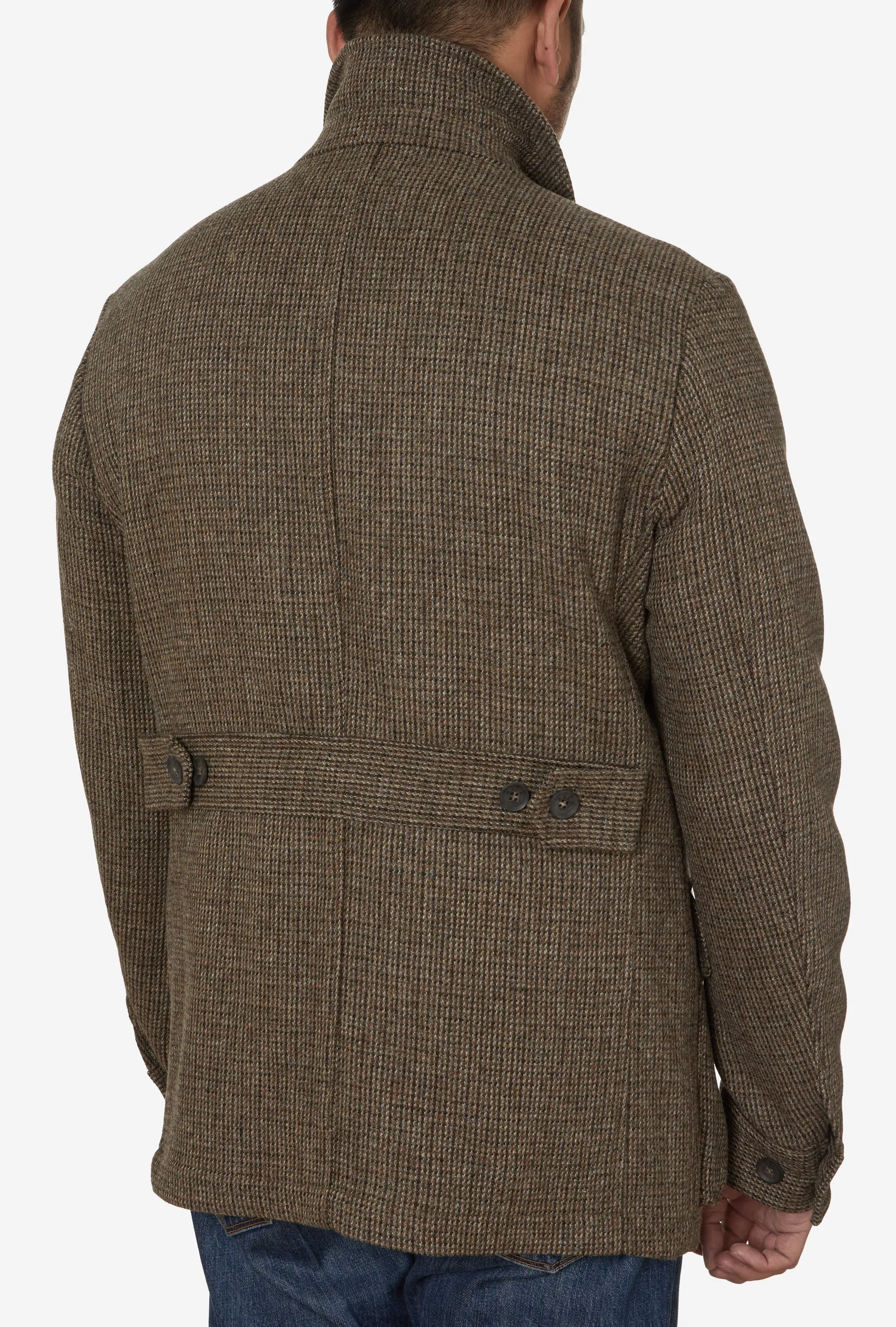 Safari Tweed Brown Tickweave