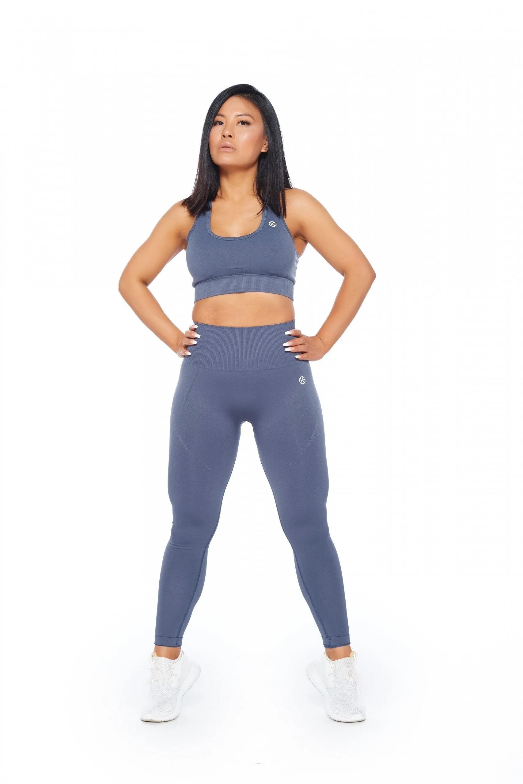 Seamless Leggings - Steel Grey