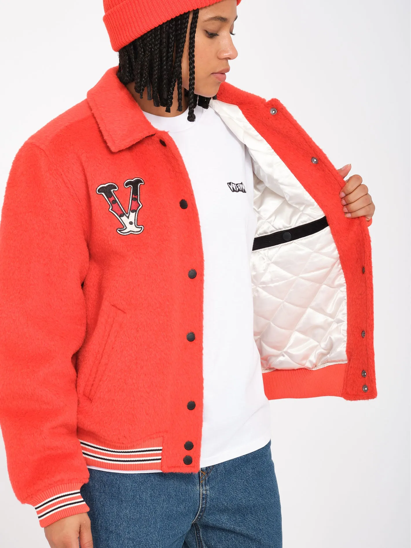 Sickstone Jacket - Bright Red