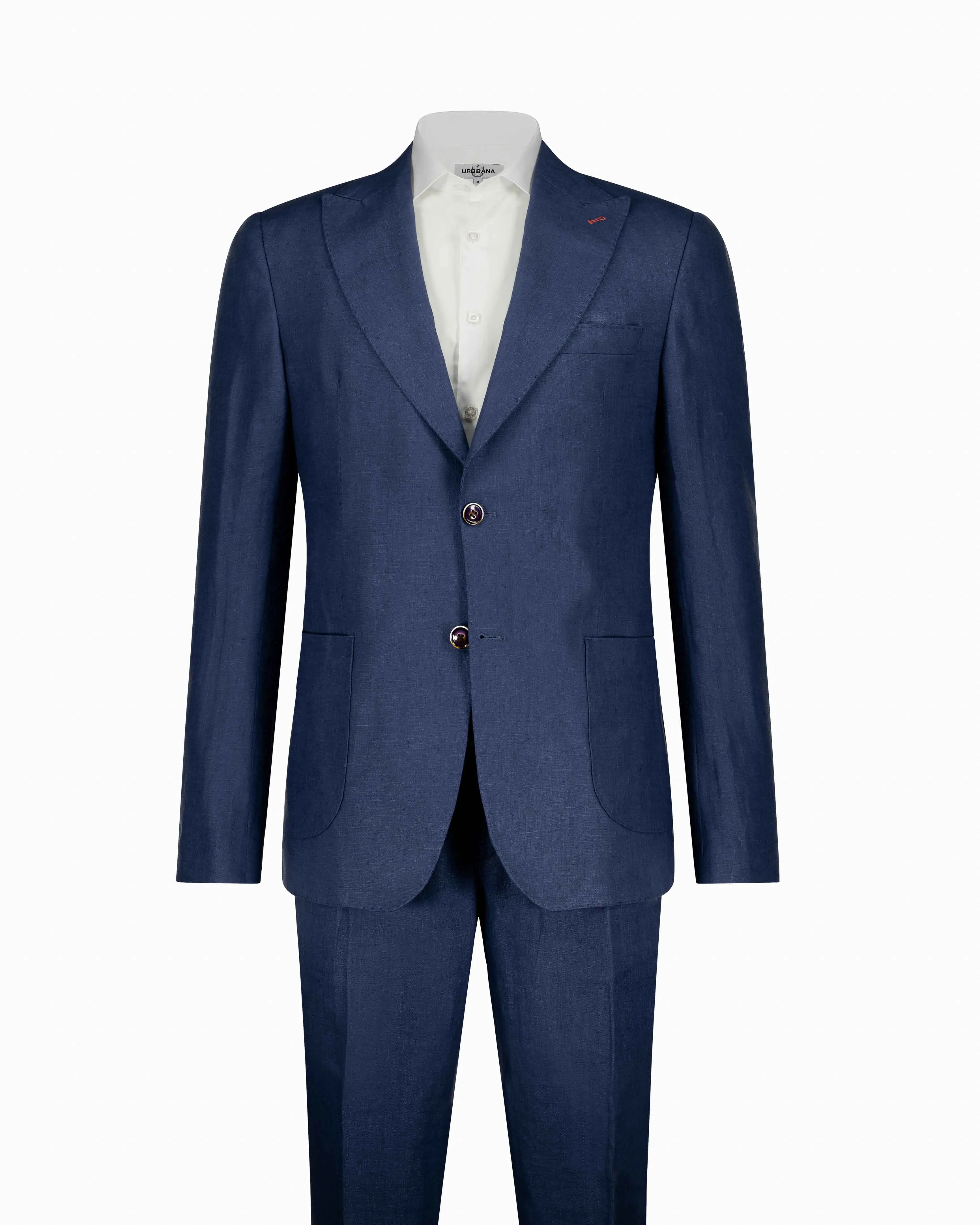 Sonny Linen Suit - Navy