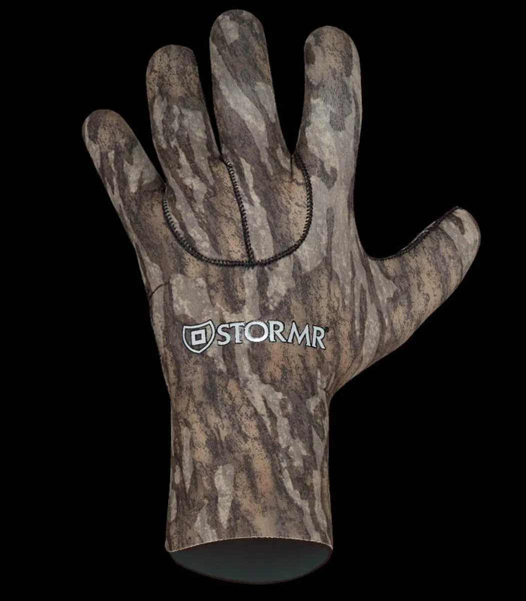 Stormr Stealth Decoy Glove - Mossy Oak Bottomland (Size XS)