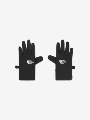 The North Face Kid Recycled Etip Gloves in Black