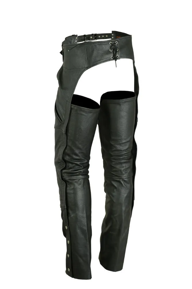 Unisex Economy Double Deep Pocket Chaps - DS404