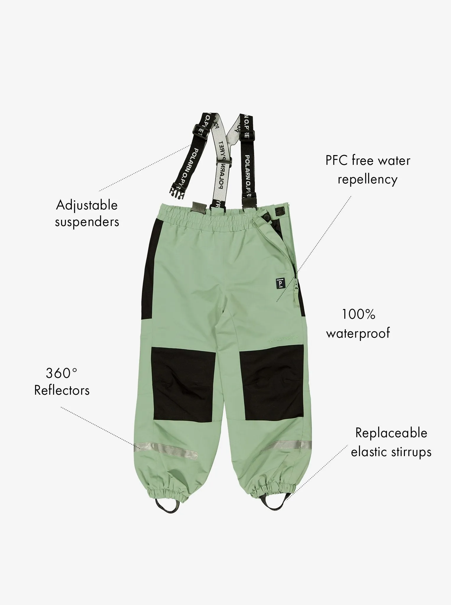 Waterproof Kids Shell Trousers