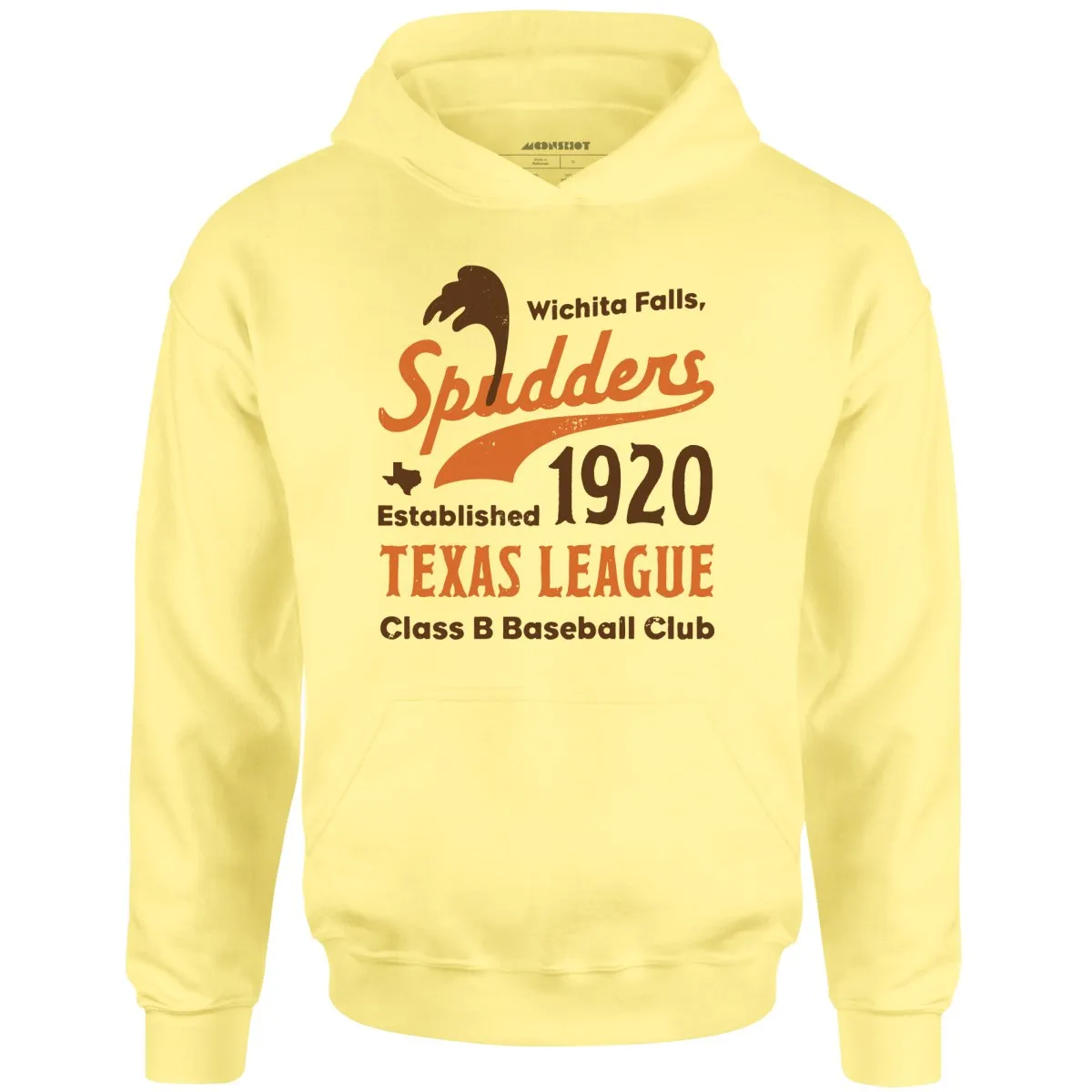 Wichita Falls Spudders - Texas - Vintage Defunct Baseball Teams - Unisex Hoodie