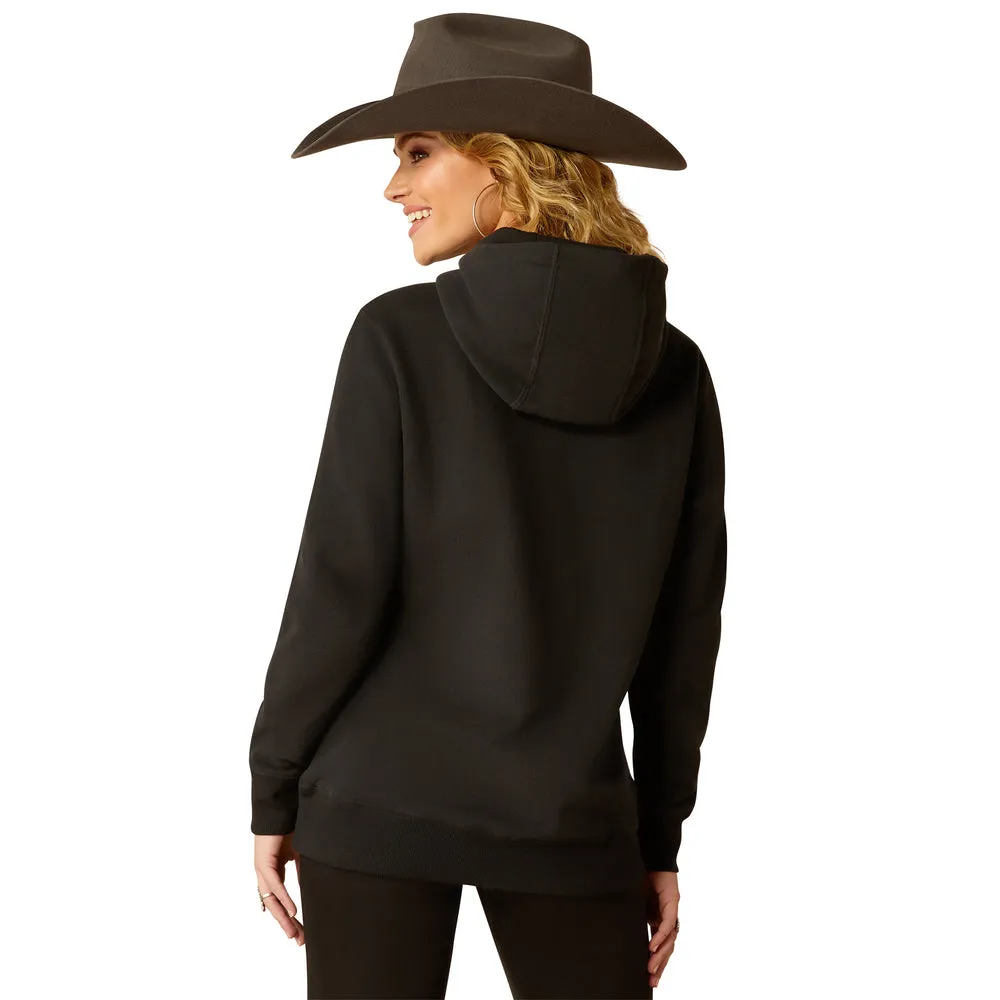 Women's Ariat Boot Co. Steer Stitch Hoodie 10051999