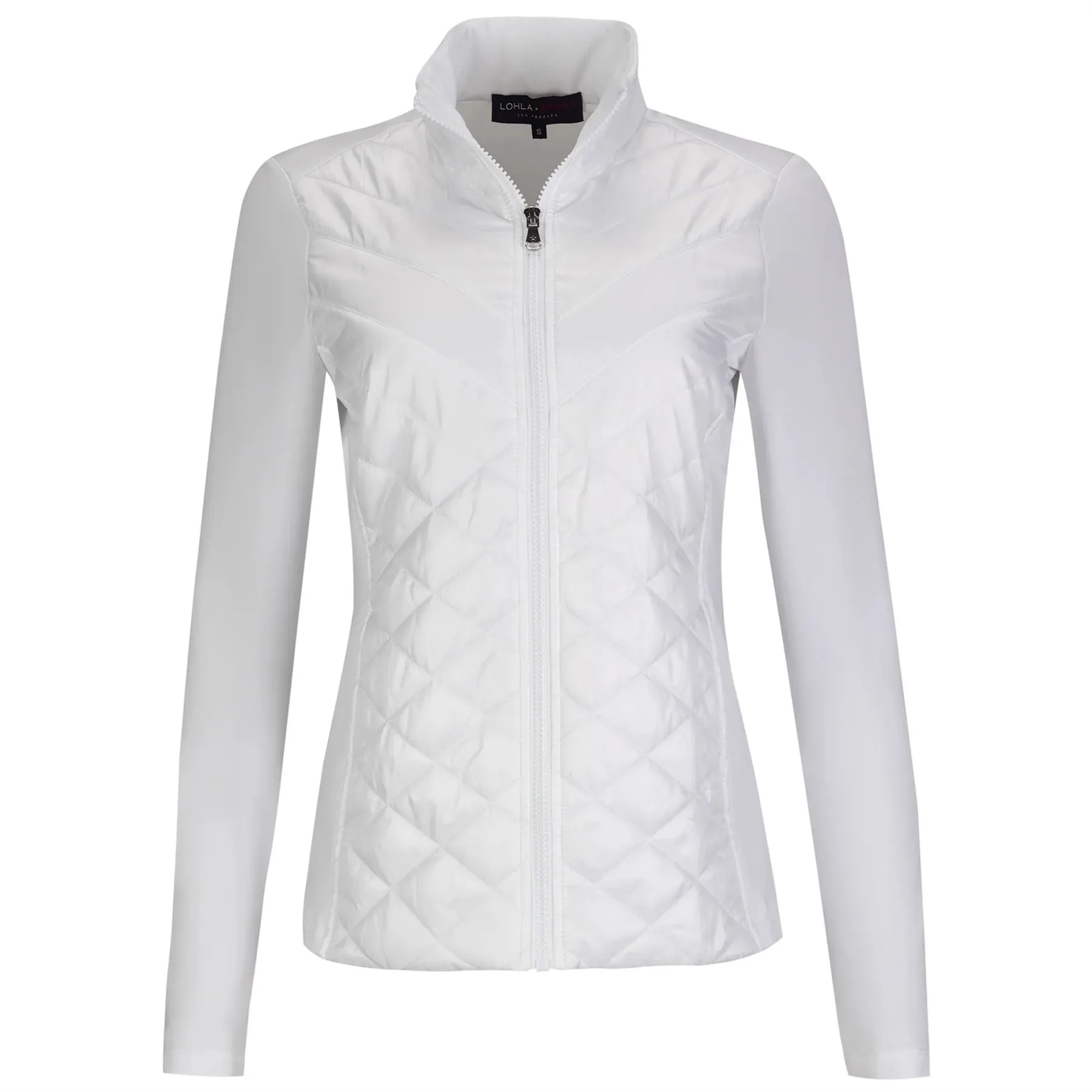 Womens The Player Jacket White - AW24