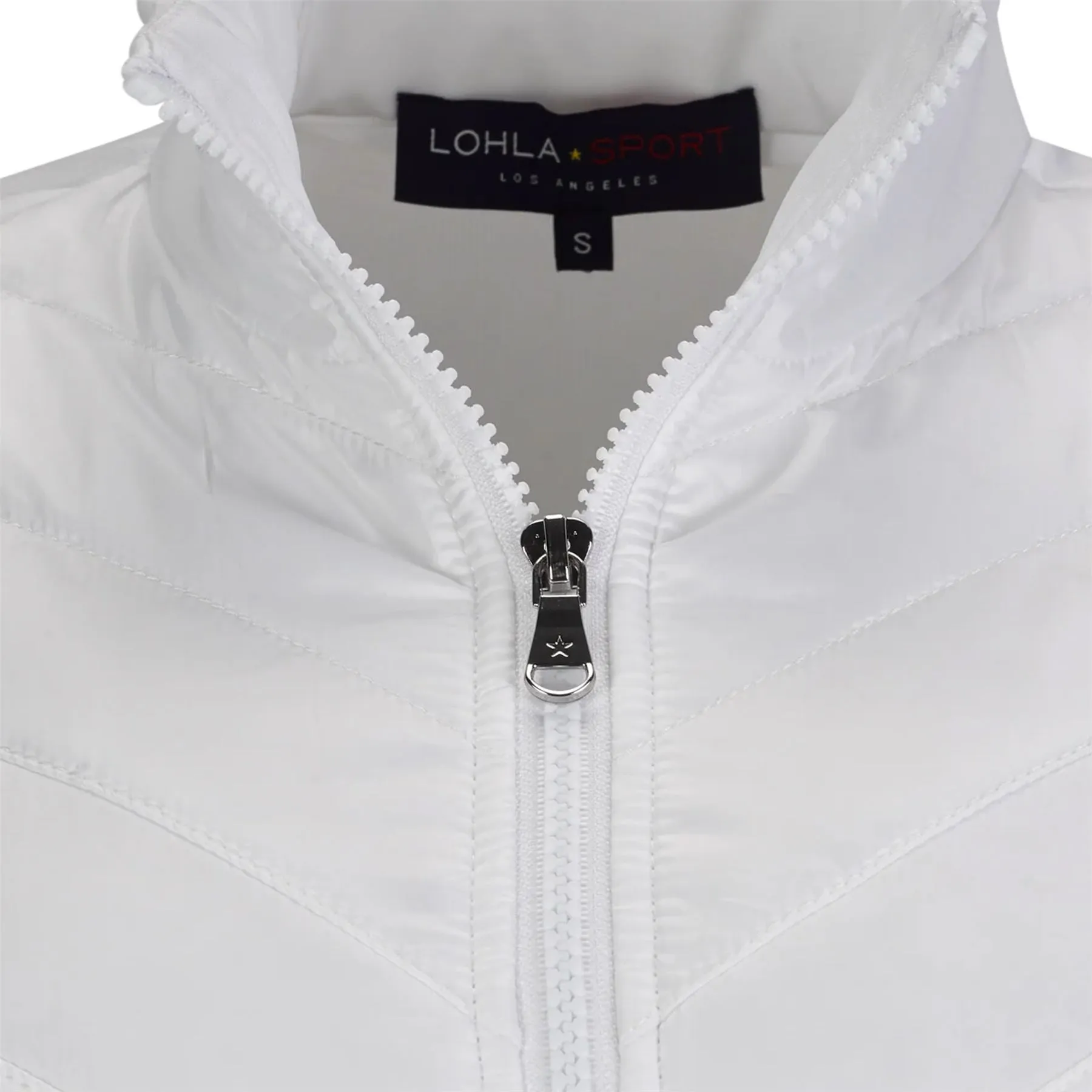 Womens The Player Jacket White - AW24