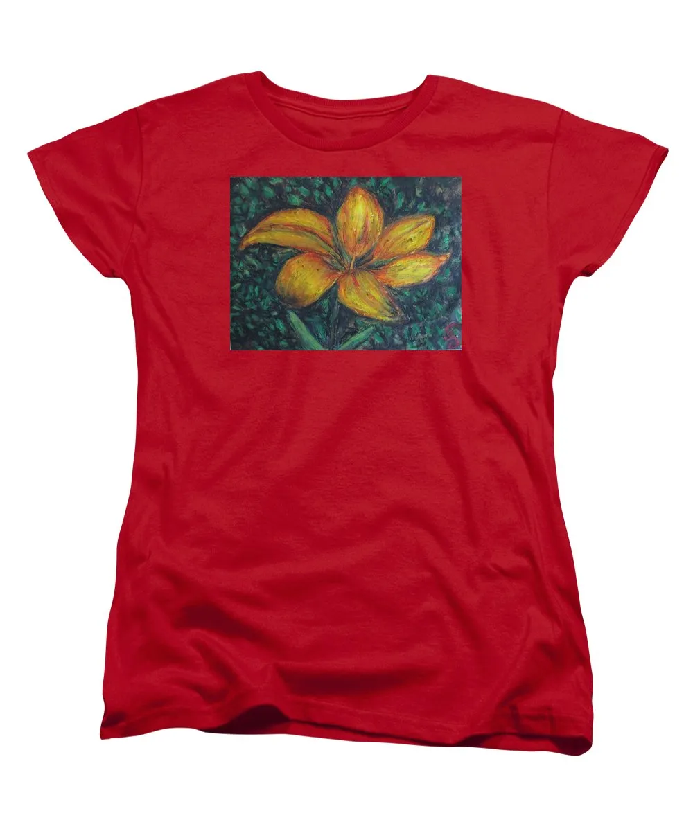 Yellow Petals - Women's T-Shirt (Standard Fit)